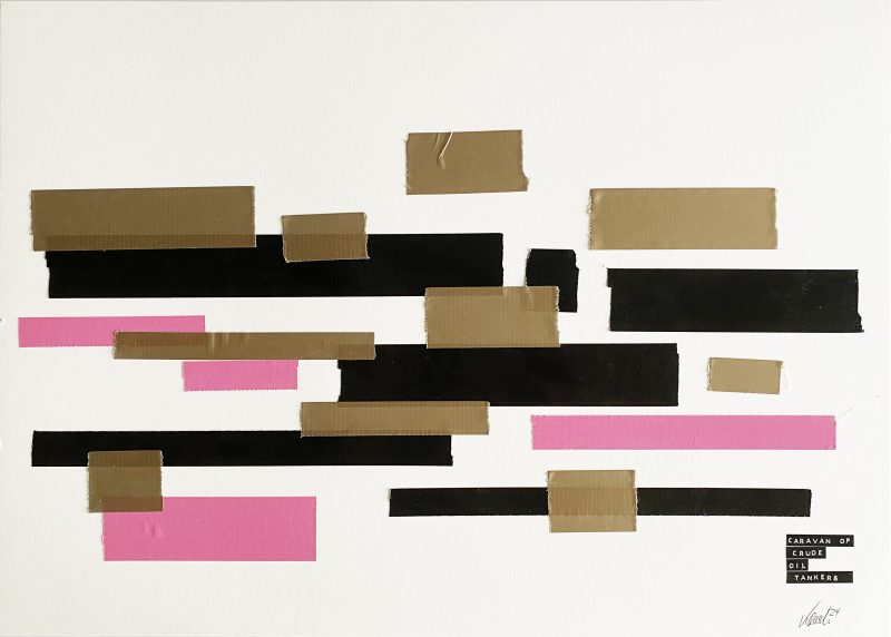 Caravan Of Crude Oil Tanker 01 2024